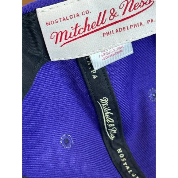 Phoenix Suns Swingman Hat Cap Mitchell & Ness Hardwood Classic Snapback Mauve - Picture 12 of 14